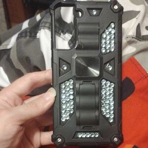 Light Blue Bling Cell Phone Case